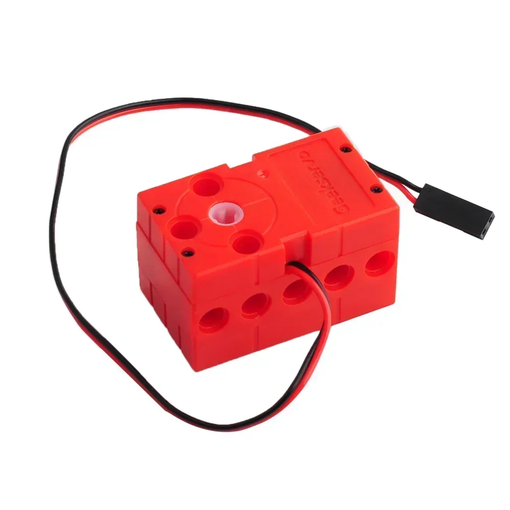 Geekservo Programmable Servo Mini 2P/3P Wire 360 Degree Rotation Compatible with Standard Building Blocks Microbit Raspberry Pi: Bundle2