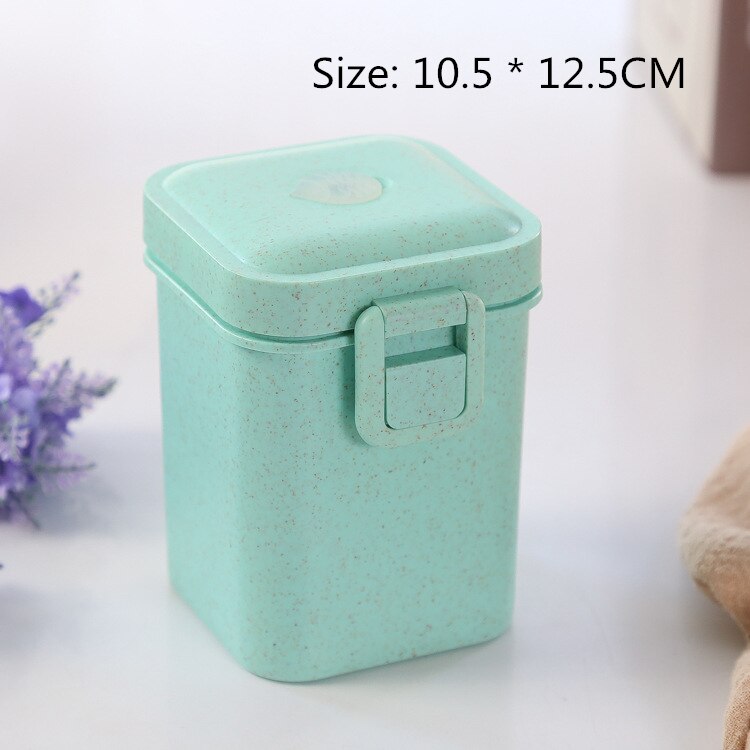 900ml 3 Layers Lunch Box Bento Food Container Eco-Friendly Wheat Straw Material Microwavable Dinnerware Lunchbox Vip