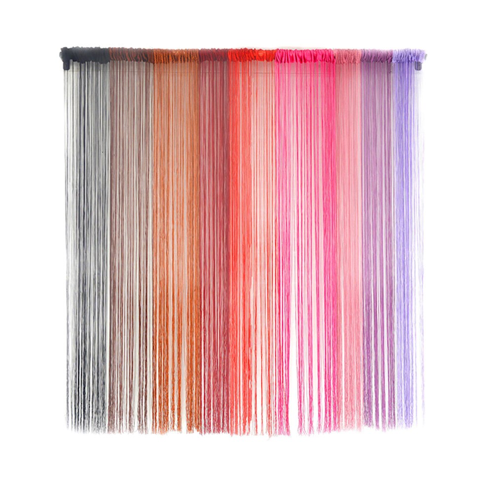 String Curtains Patio Net Fringe for Door Fly Screen Windows Divider Cut To Size String curtain panels Easy to fit