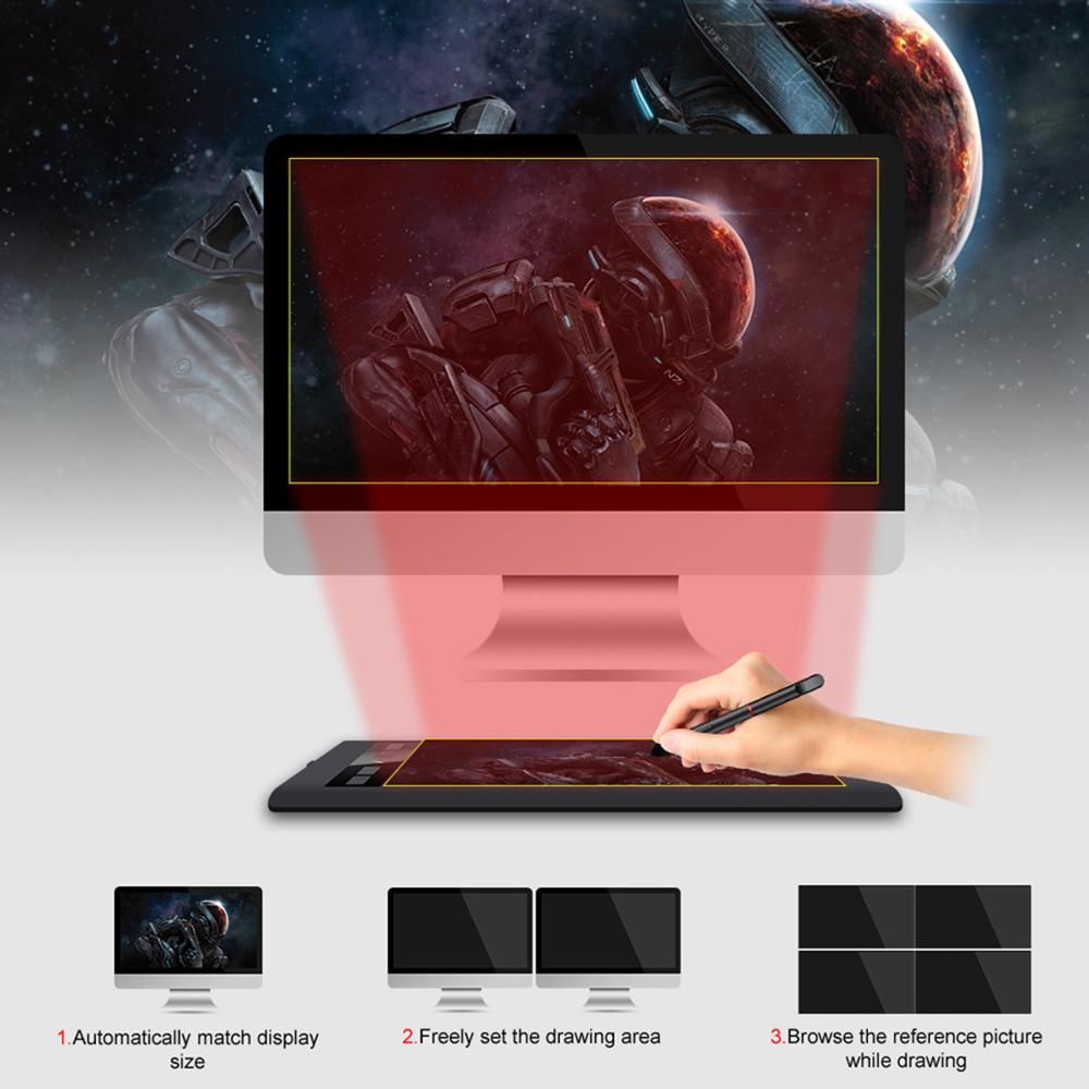 8162 level 266PPS 10 inch digital tablet hand-painted tablet computer drawing board animation PS electronic mouse