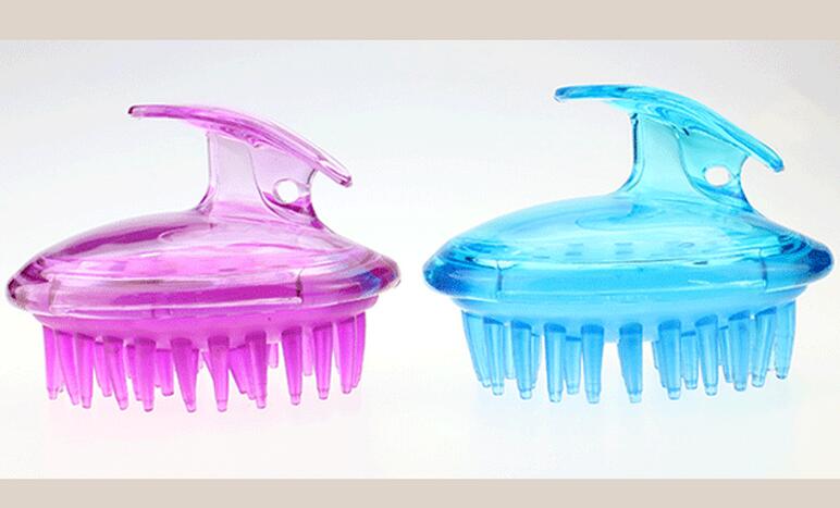 Siliconen Shampoo Haar Massage Borstel Hoofdhuid Kam Head Cleaning Massager Huisdier Douche Body Stress Relax