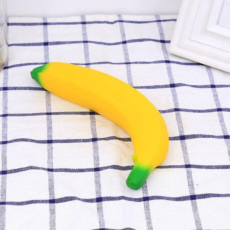 jumbo Kawaii Banana Squishy Simulazione di Frutta dell'UNITÀ di elaborazione Morbida lento Aumento Spremere Giocattoli Cinghie Del Telefono Profumato Alleviare Lo fatica Giocattolo Del Capretto Del Regalo