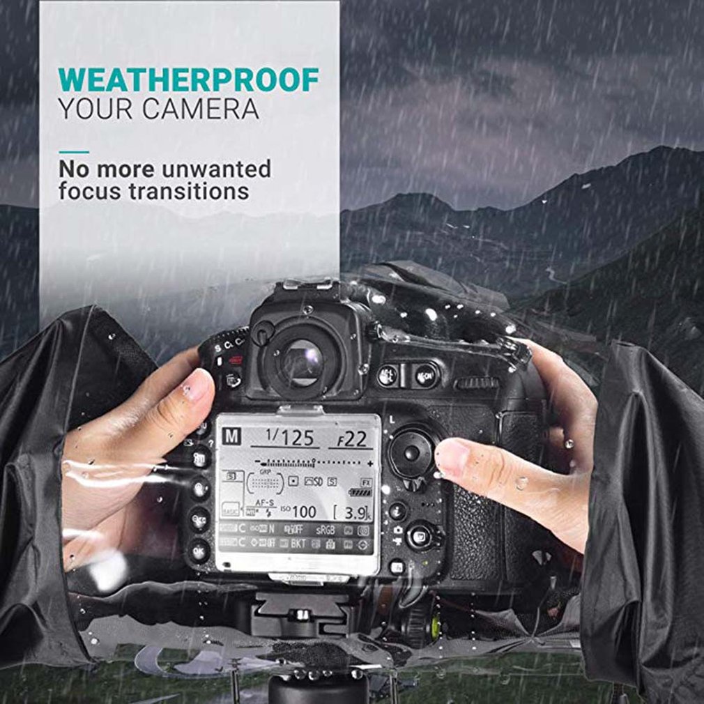 Foto Professionele Digitale SLR Camera Cover Waterdichte Regendicht Rain Zachte tas voor Canon Nikon Pendax Sony DSLR Camera 'S