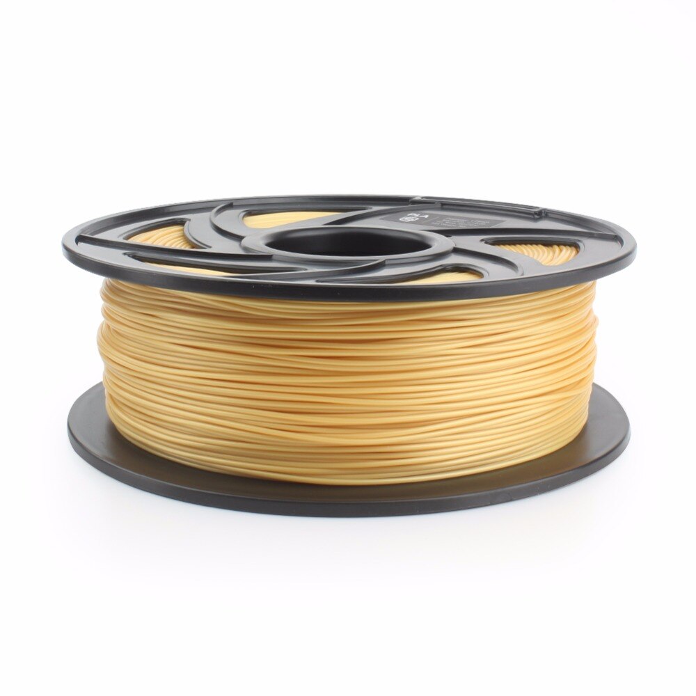 CREOZONE PLA Filament 1.75mm 1KG PLA Plastic for 3D Printer 3D Printing Materials Golden Color