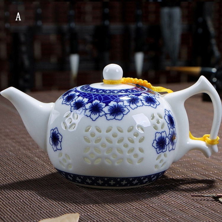 TANGPIN exquisite ceramic teapot kettle tea pot chinese kung fu tea set: Style A