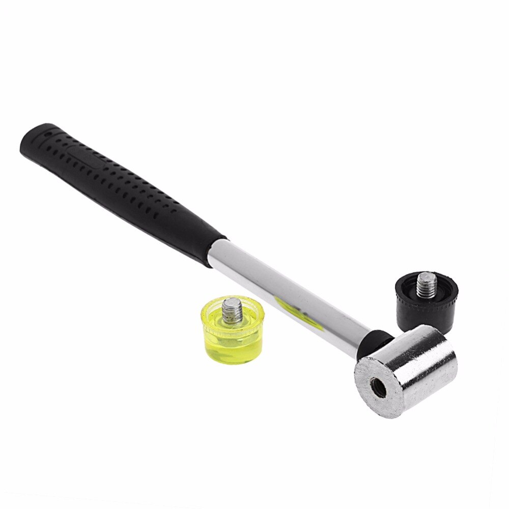 25mm Double Face Soft Touch Hammer Rubber Hammer Leather DIY Tool
