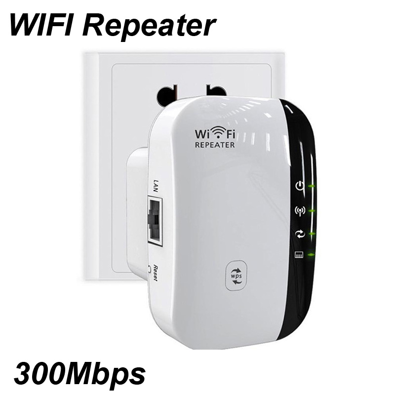 300mbps roteador sem fio wifi 802.11n impulsionadores de sinal repetidor extensor alcance amplificador de rede internet wps ap rj45 eua ue reino unido ac