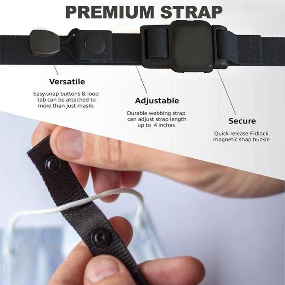 1/2Pcs Verstelbare Elasticiteit Band Voor Bescherm Uw Oor Neus Oor En Loops Vaststelling B1U2