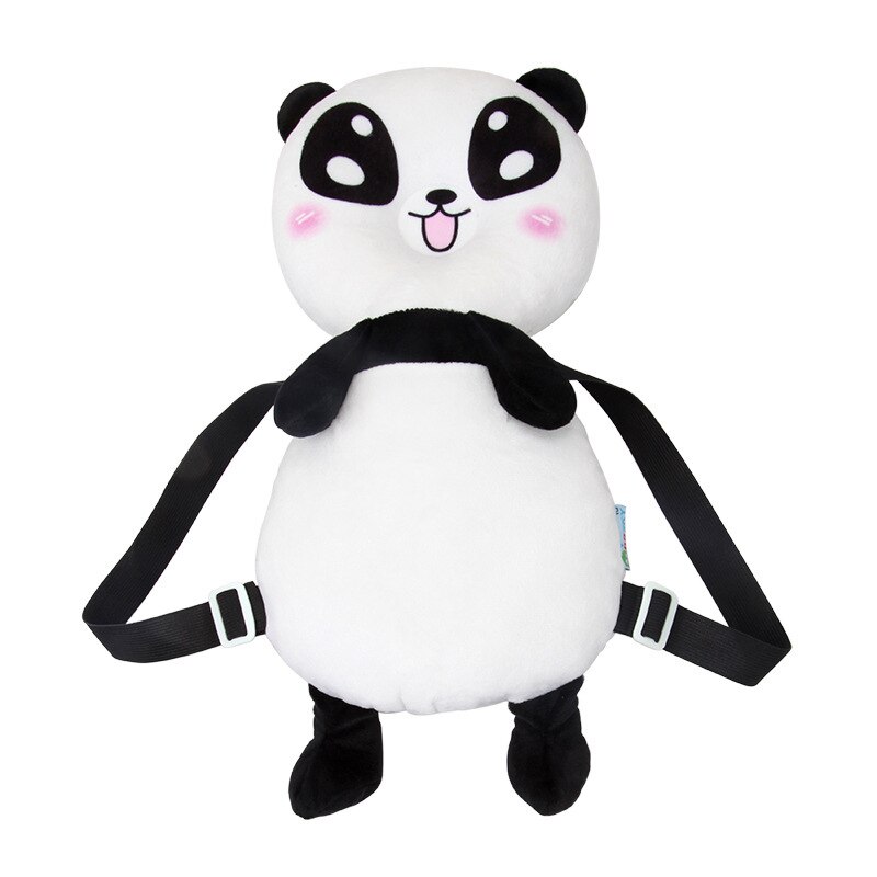 Baby huvud skydd kudde tecknad spädbarn anti-fall kudde mjuk pp bomull småbarn barn skyddande kudde baby säker vård: Panda med ögon