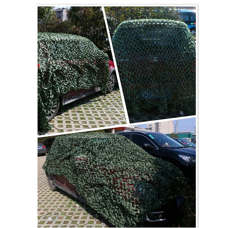2mx hjem haven leverer bil-dækker fortelt camouflage net polyester oxford uv bil garager dekoration