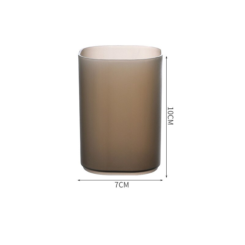 Ordinateur de bureau transparent crayon affûtage simple boîte de rangement multi fonction bureau papeterie boîte de rangement étudiant papeterie: A-White