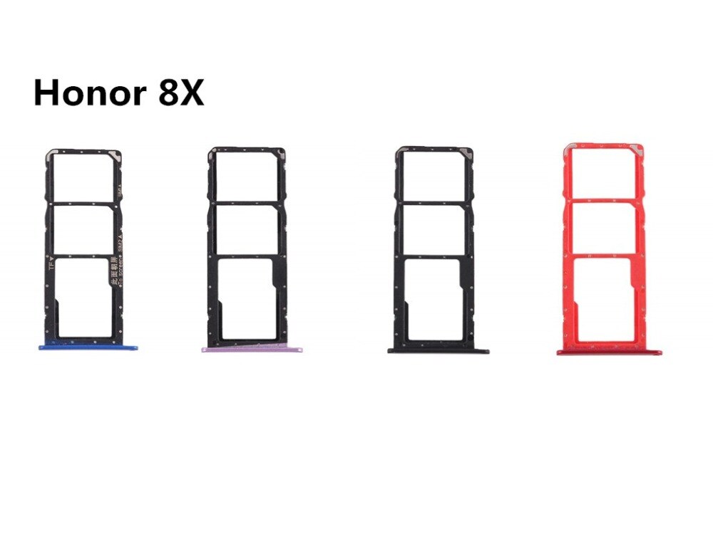Sim-korttipaikka huawei honor 8c/8x /8x maxille sim- ja sd-korttipaikan sovittimen varaosa