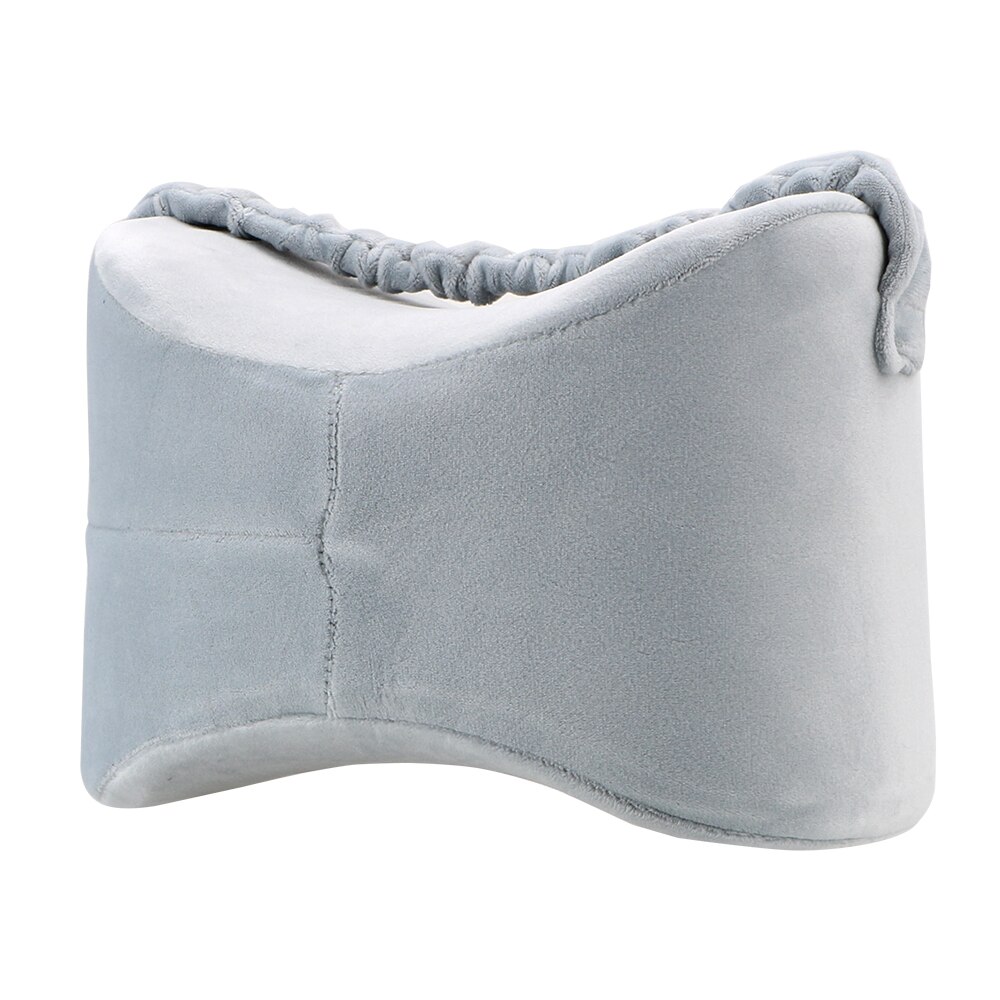 Comfortabele Been Kussens Zwangerschap Body Kussen Rugsteun Ischias Relief Voor Side Sleeper Memory Foam Knie Kussen: grey