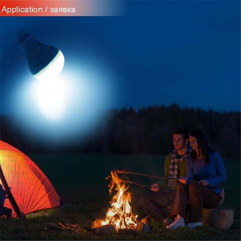 Linterna portátil, luces de campamento, Bombilla USB, 5W/7W, potencia exterior, Camping, Multi herramienta, LED de 5V para tienda, Camping, equipo, senderismo, Lámpara USB
