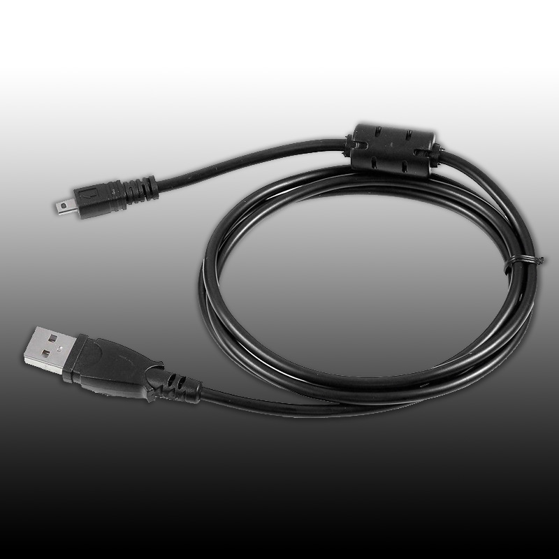 USB 2.0 Charger 8Pin Cable For Panasonic Lumix DMC-ZS30 DMC-TZ40 Camera