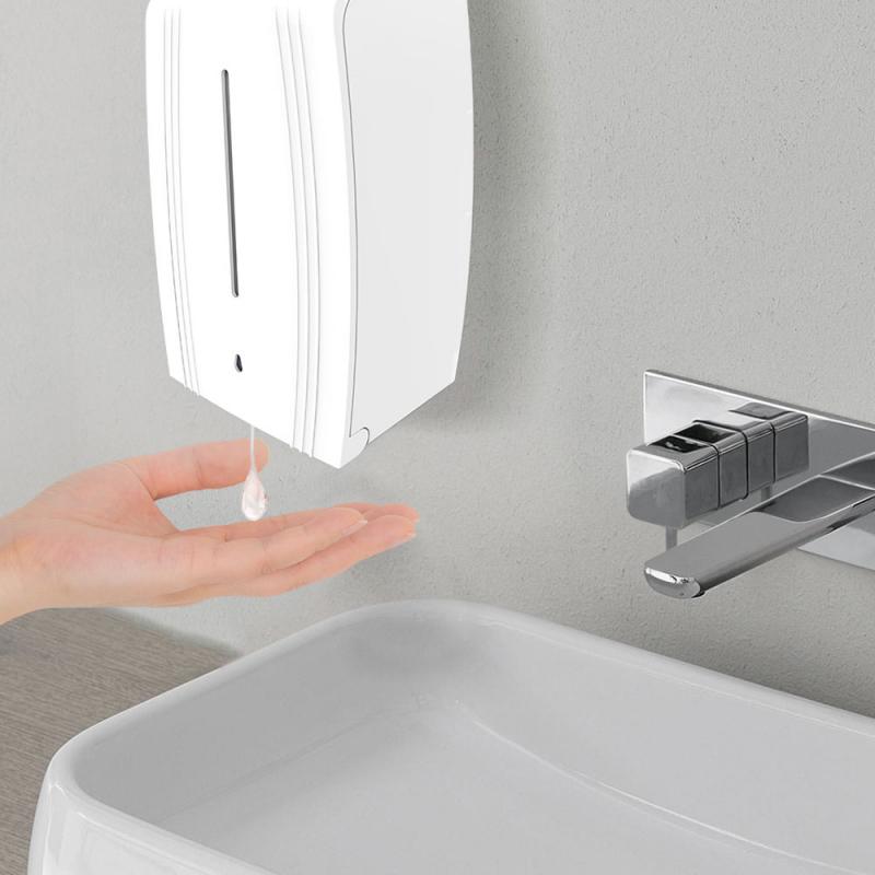 Wall-mounted Smart Sensor Soap Dispenser Infrared Contact-free Automatic Liquid Hand Washing Cleaning Tool: Drip type