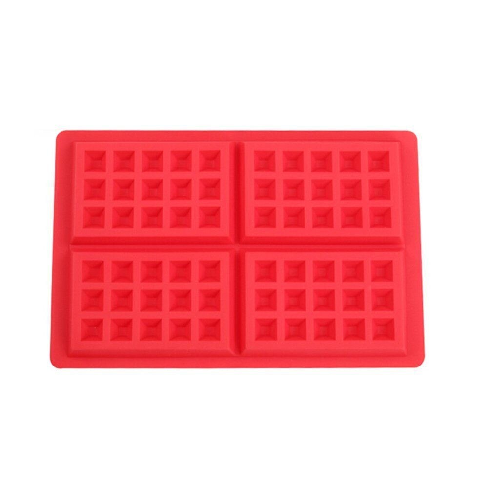 Wafelijzer Oven Wafels Mold Lade Siliconen Mould Pan Cookies Cakevorm Bakvormen DIY Craft Donuts Maker Keuken Accesssories NV: Default Title