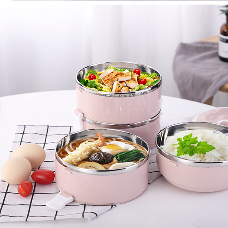 TUUTH 304 Roestvrij Staal Japanse Lunchbox Thermische Voor Voedsel Draagbare LunchBox Voor Kinderen Picknick Kantoormedewerkers School