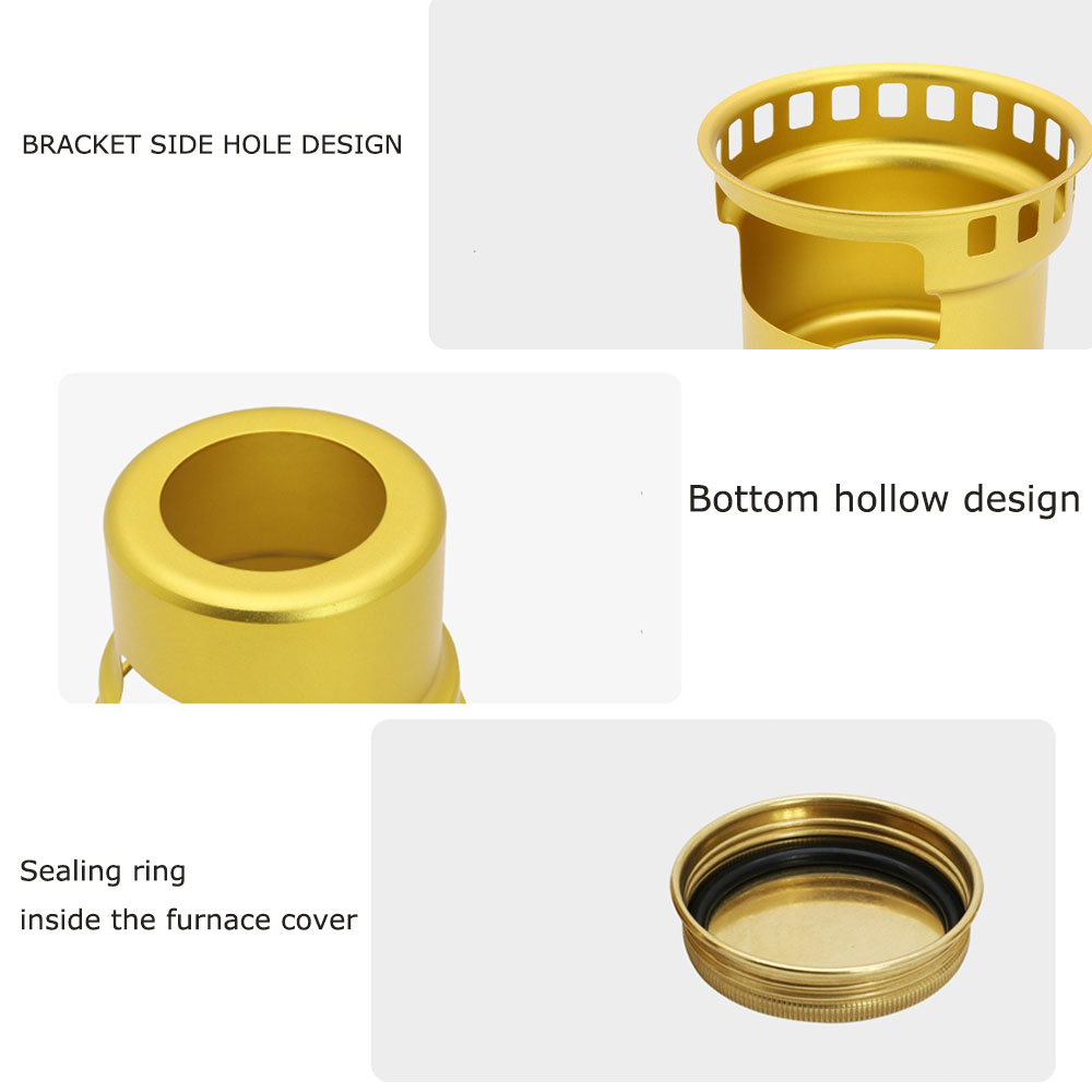 Spritkomfur campingudstyr madlavning udendørs udendørsudstyr tilbehør ovn lejr mini lejr madlavningsudstyr vandreture