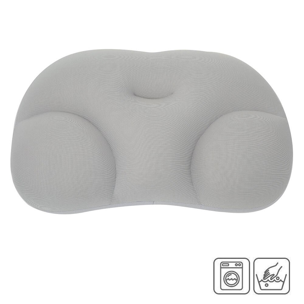 Almohada de cuello 3D avión lavable cuerpo masaje de cuello almohada de viaje almohada portátil descanso del cuello almohadas de espuma almohadilla de cintura