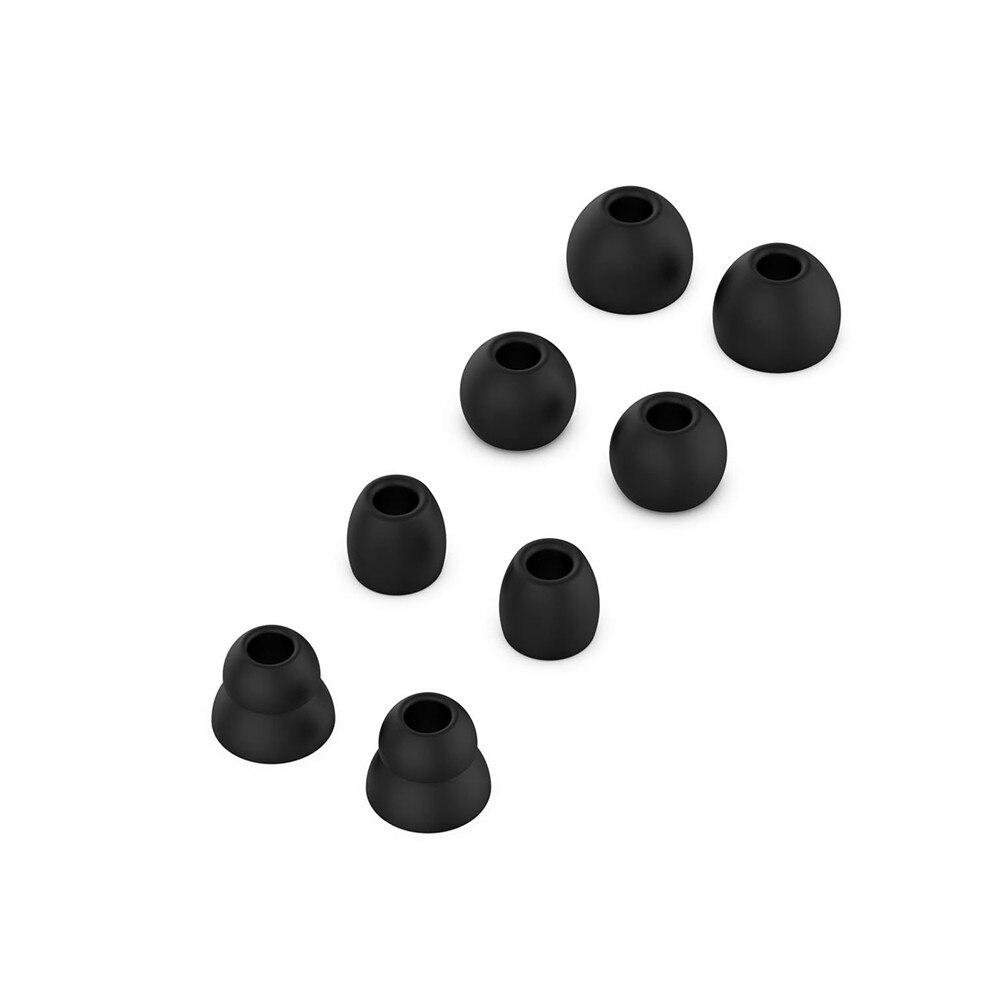 Coque en silicone pour écouteurs intra-auriculaires coussin pour Beats Powerbeats Pro/Powerbeats 3 sans fil Bluetooth 3 tailles + étuis à double bride