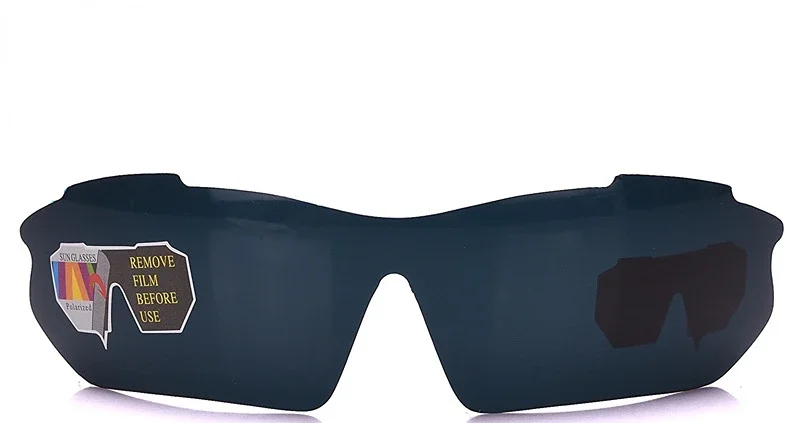 Detachable Cycling Glasses Frame Polarized Sunglasses Frame Goggles Outdoor Bicycle Sunglasses Frame: Light Grey