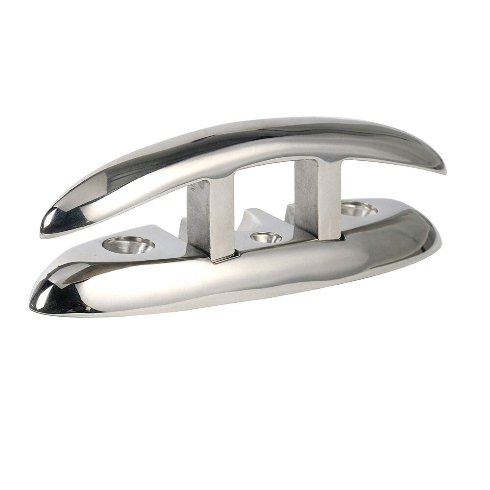 Marine Boot Flip Up 6 inch Vouwen Cleat Dock Roestvrij Stalen Bevestigingsmiddelen Pull Up Cleat Dock Boot Accessoires