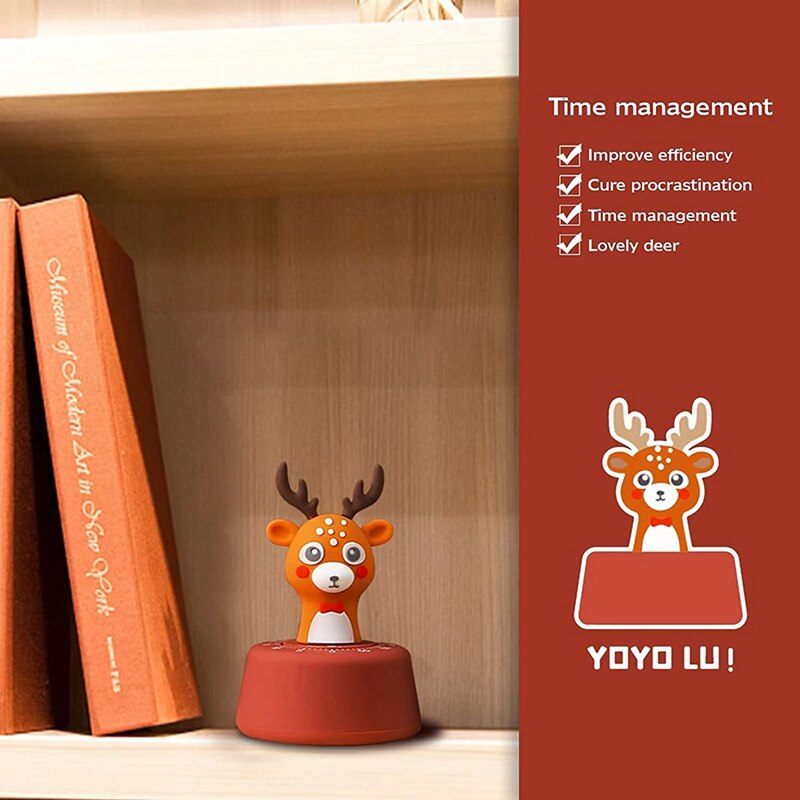 2 Stuks Leuke Keuken Timer, Mechanische Timer Voor Kinderen, 60 Minuten Dier Timer Voor Koken/Lezen/Spelen Sport