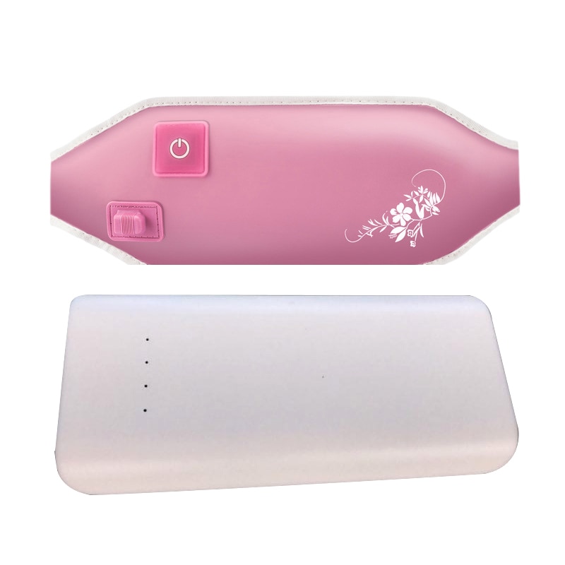 1 stück von Graphen Fernen Infrarot Bauch Unterstützung Physiotherapie USB Heizung Gebärmutter Warmen Gürtel Frauen Menstruations Entlastung Schmerzen: with Mobile Power