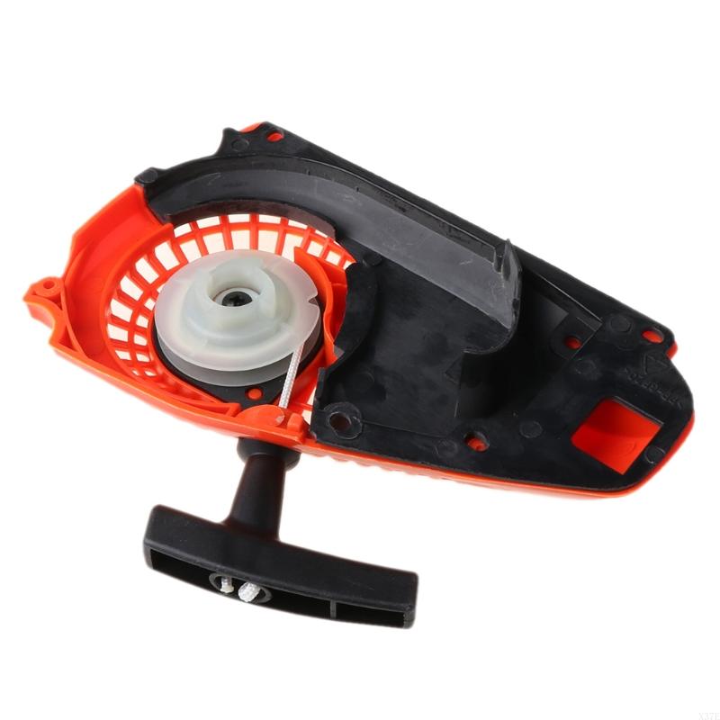 920L Chainsaw Parts Single Recoil Pull Starter Assembly Chainsaw Spares for 2500 25CC Lawn Mower Parts Durable
