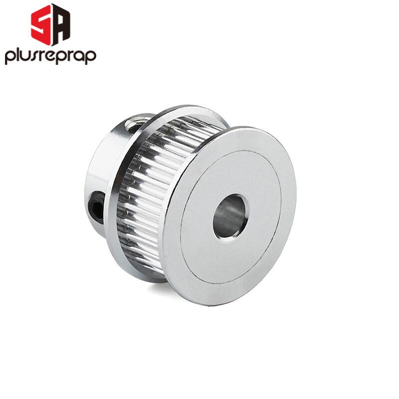 GT2-polea dentada para impresora 3D, 40 dientes, 5mm, 6,35mm, 8mm, 10mm, para correa de 6mm, poleas de aleación de aluminio 2GT