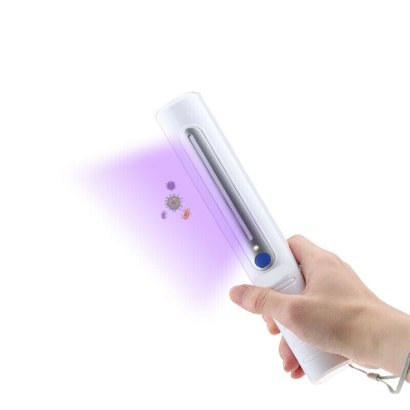 Handheld Portable UVC Sterilizer Lamp Germicidal Light Ultraviolet LED Light