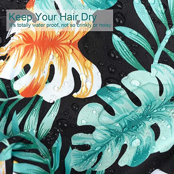 Satin Bonnet Sleep Bonnet Cap Extra Large Reversible Adjustable Satin Cap for Sleeping Hair Bonnet