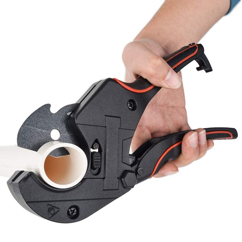 0- 42mm Plastic Pipe Cutter PVC Pipe Cutter Heavy Duty Pipe and Tube Cutter 1-5/8Inch/42mm Toofor Cutting PVC Pipe