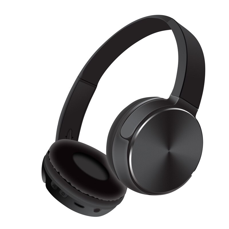 Fanshu Bluetooth Kopfhörer Sport Stereo Hände Frei Kopfhörer Über Ohr Drahtlose Musik Headset Unterstützung TF Karte FM Radio Mit Mic
