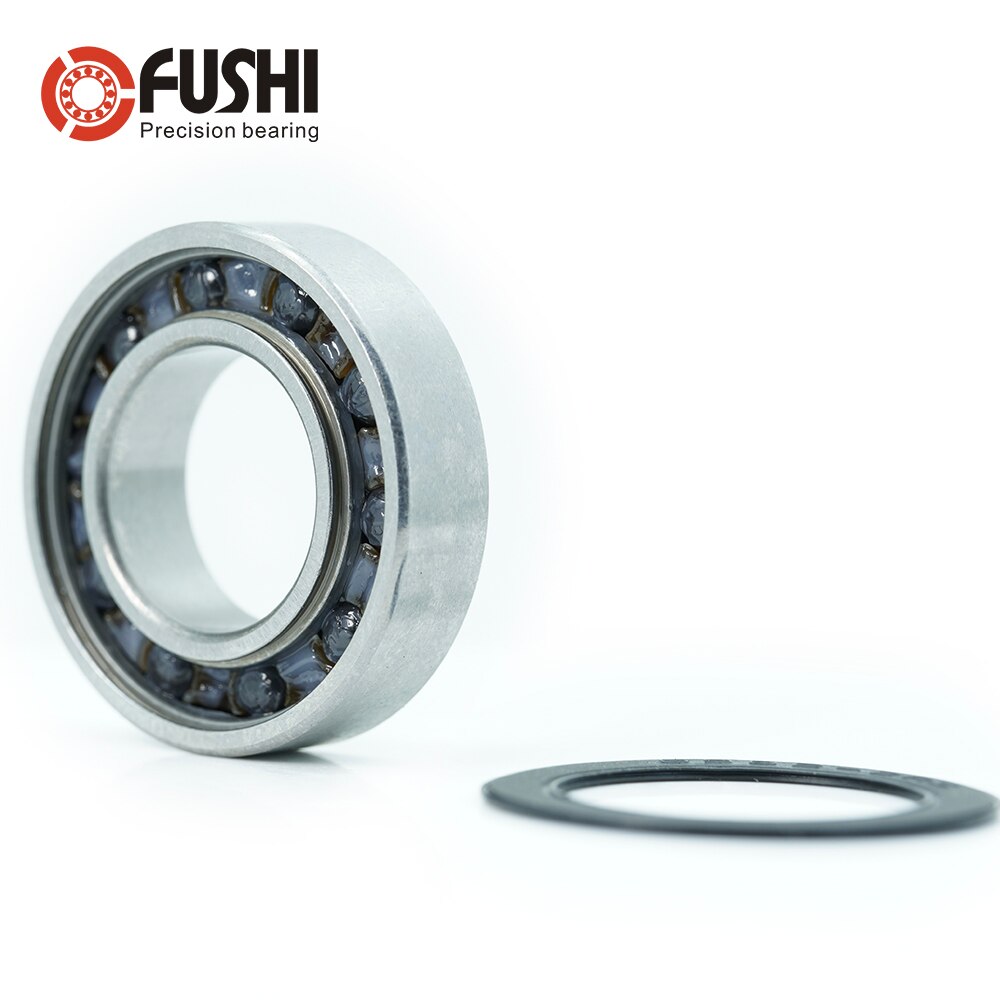 6902 hybrydowe łożysko ceramiczne 15x28x7mm ABEC-1 ( 1 PC) dolne klamry robić rowerów i części zamienne 6902RS Si3N4 łożyska kulkowe