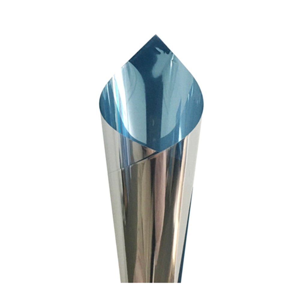 Building Film Sunscreen Explosion-proof Shading Insulation Window Glass Film Sunshade Sunscreen Anti-uv One-way Window Film: Navy Blue