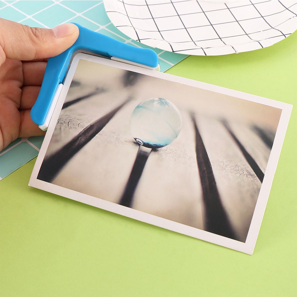 R5 DIY Corner Rounder 5mm Card Paper Punch Circle Pattern Photo Cutter Tool Scrapbook Office Notebook Puncher Cards Craft DIY