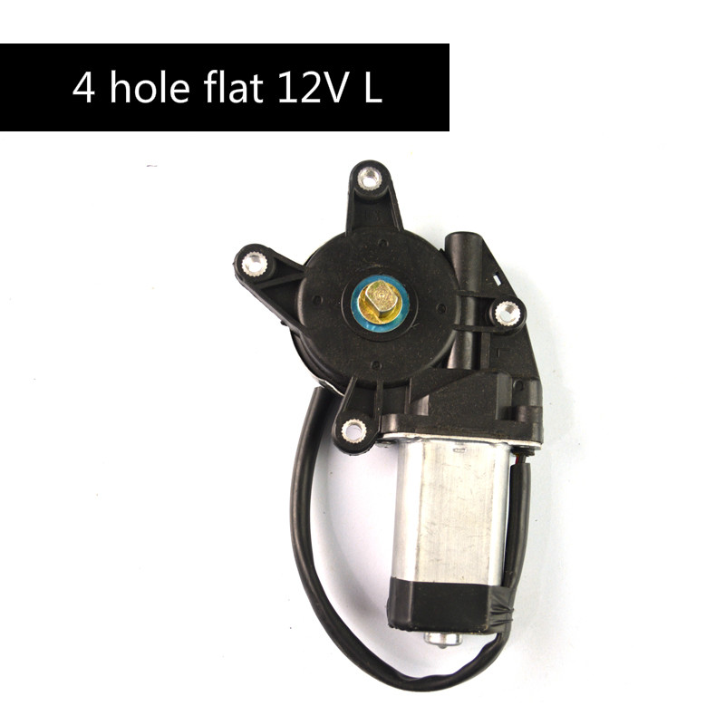 Auto Fenster Motor- glas Aufzug Motor- 12V/24V elektrische fenster Motor- zubehör fenster heber mit getriebe für lkw Bus: 4 Löcher eben 12V L