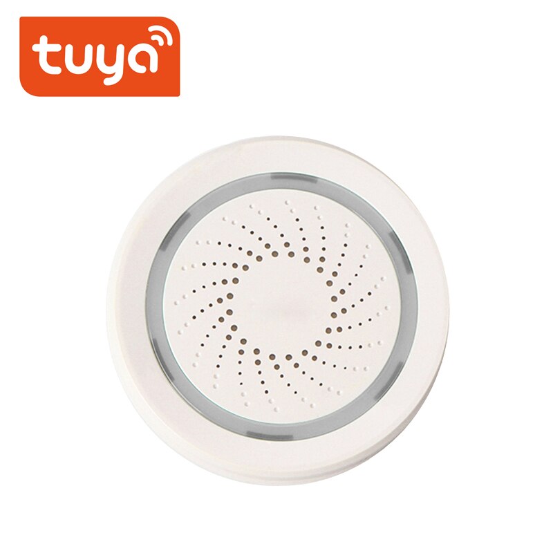 WiFi Alarm Siren Sensor Support Alexa Google Home 100DB Sound Siren Wireless Home Automation Security Systems Tuya APP control: Default Title