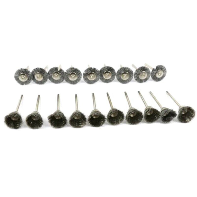 Stalowa szczotka druciana ze stali nierdzewnej robić narzędzia obrotowego Dremel młynek robić mielenia płaskie koło Puchar