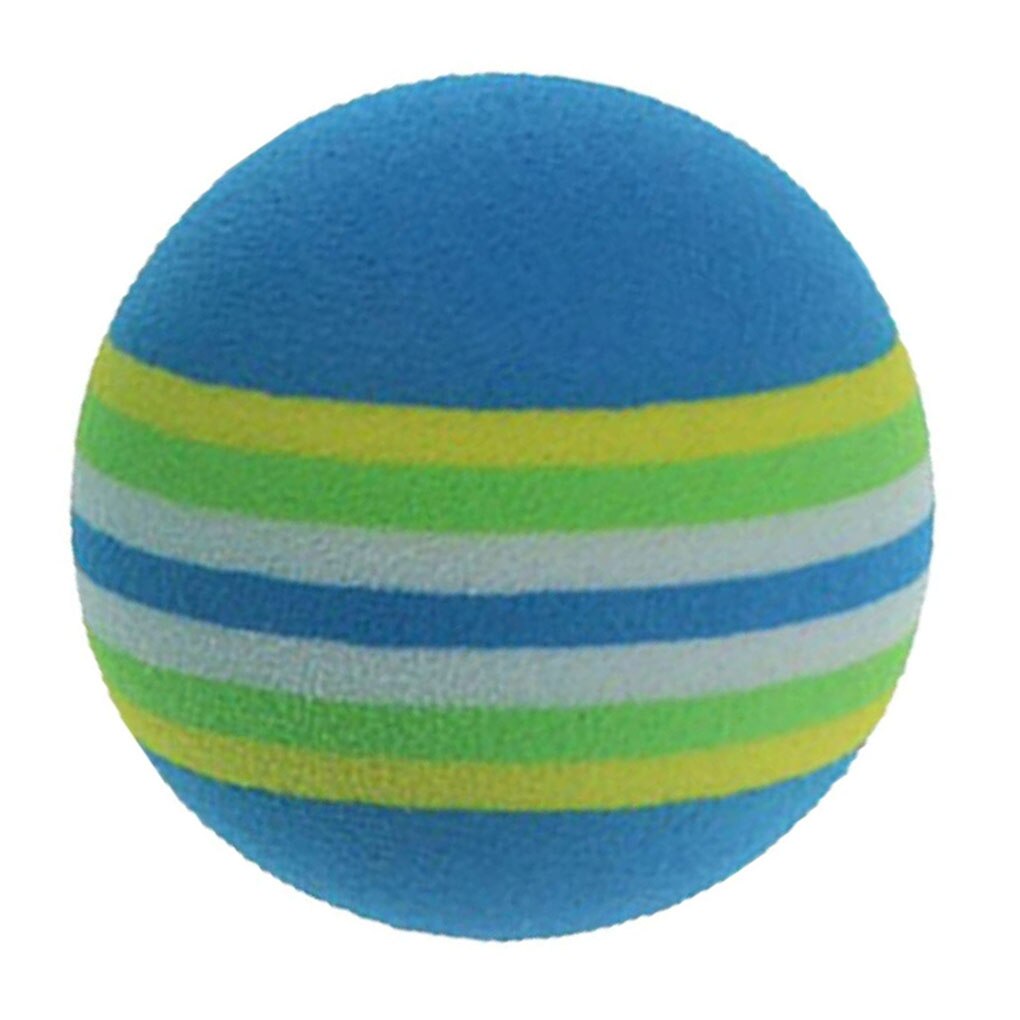 Soft And Safe Golf Training Balls Indoor Outdoor Practice Training Aids Training Golf Practice Balls: blue