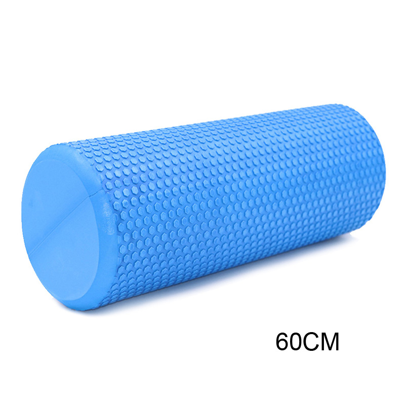 30/45/60 Cm Eva Yoga Yoga Kolom Schuim Yoga Pilates Fitness Foam Roller Sport Trein Gym massage Oefening Ontspannen Foam Rolls: Blue-2