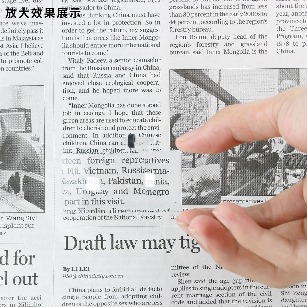 Opvouwbare vergrootglas handsfree verstelbare vergrootglas lichtbril leesbril clip-on bril