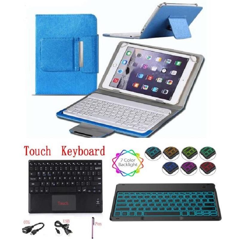 Magnetic Backlit Bluetooth Keyboard tablet case For Samsung Galaxy Tab A 7 A7 T500 T505 SM-T505 SM-T500 10.4'' Keyboard Cover