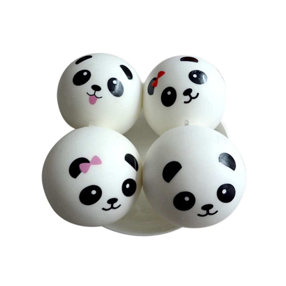 Panda spongieux lente augmentation 7cm Jumbo breloques Kawaii petits pains enfants jouets pendentif squis parfumé porte-clés