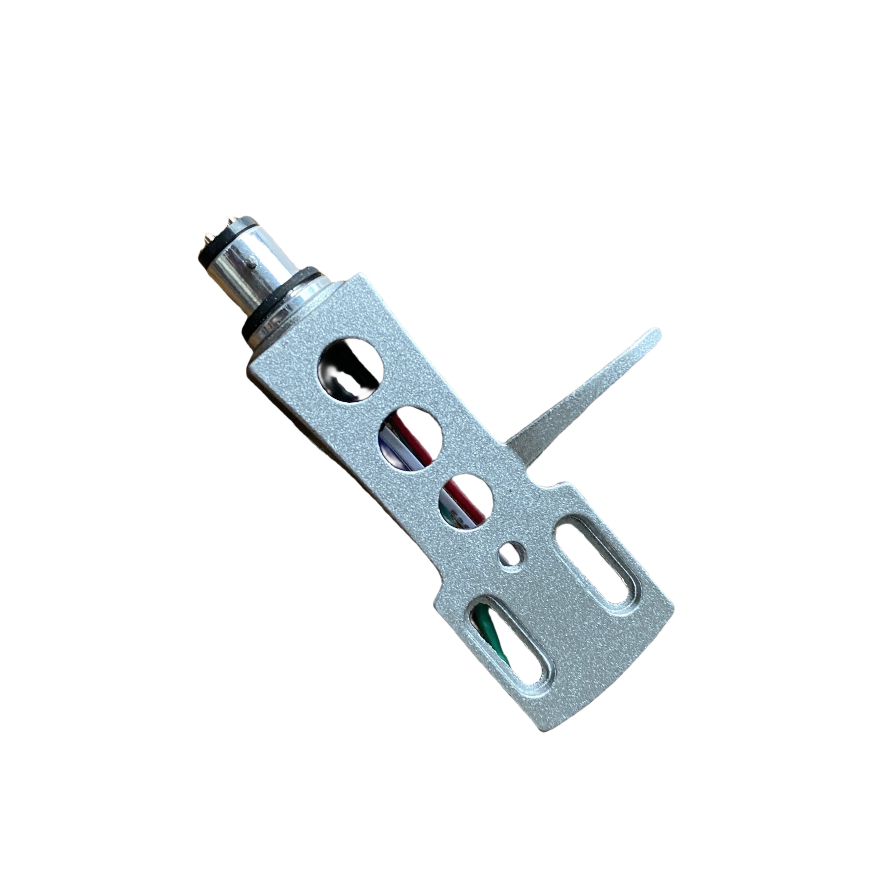 Universal HiFi DJ LP tocadiscos montaje en cubierta aleación de aluminio chapado en oro conector de 4 pines incluye cables-tres colores disponibles: Plateado