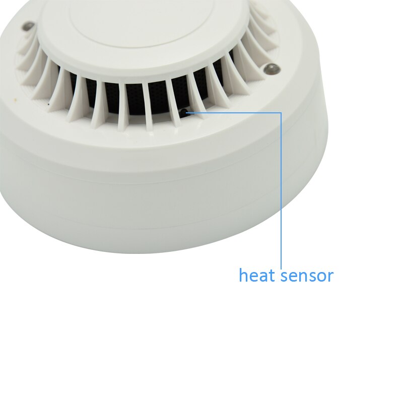 Säkerhet hem tråd rökdetektor värme larm sensor två i en 58 grader nc reläutgång använd till larmsystem