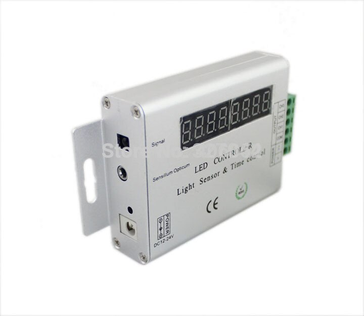 DC12-24V Max. 144W led strip light sensor & time led controller timer PWM signal,adjusting brightness + remote
