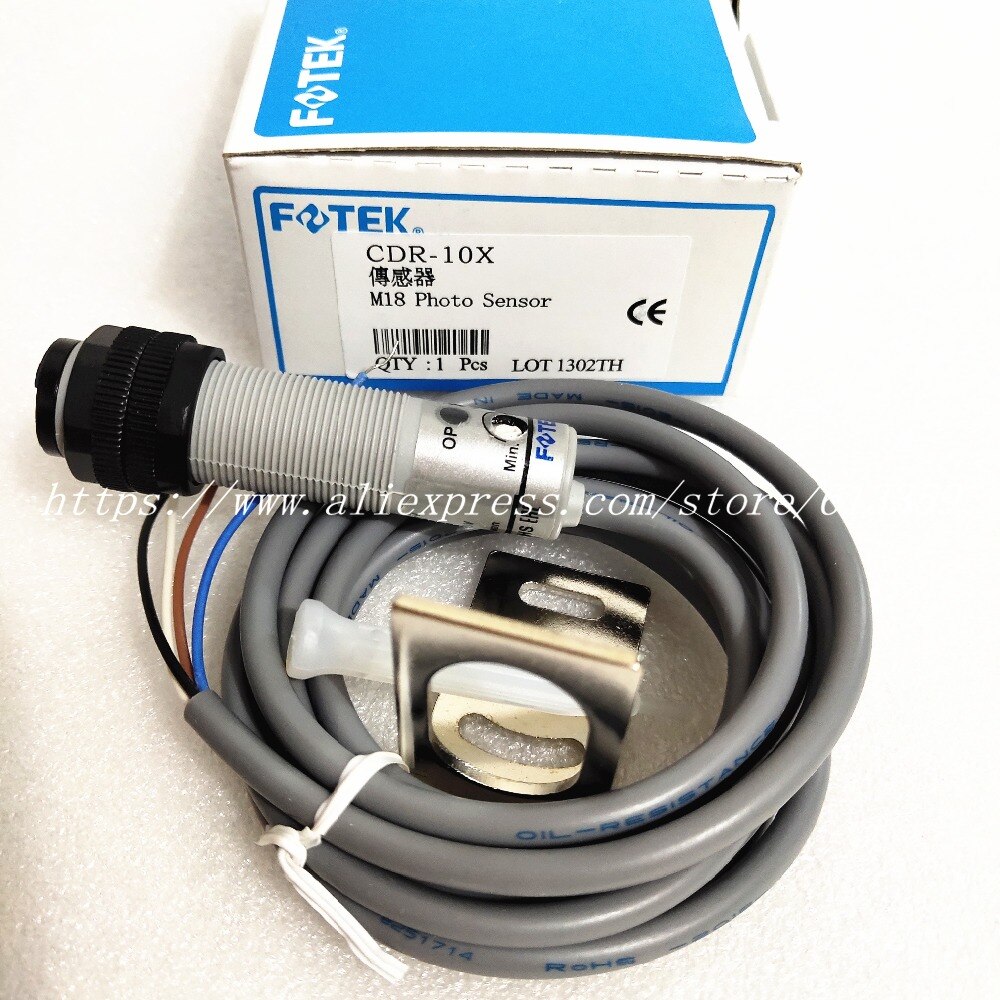 Cdr -30x cdr -10 xfotek  m18 diffus refleksion fotoelektrisk sensor